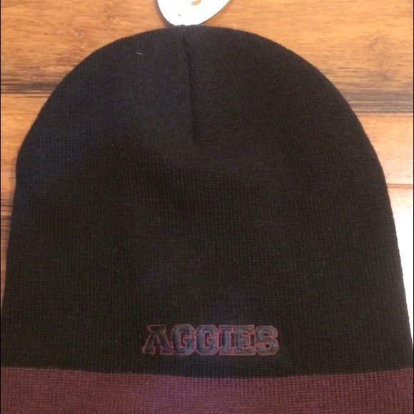 Texas A & M Aggies Beanie - Brand New - Picture 2 of 2